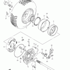 LT-F400F KingQuad 400FS 4x4 Заднее колесо правое