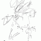 LT-Z400 QuadSport Z400 Front fender (lt-z400l2)