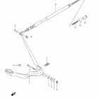 LT-F250 Ozark 250 Задний тормоз