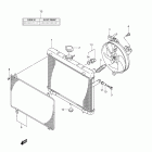 LT-A750XP KingQuad 750AXi 4x4 Auto Power Steering Radiator (lt-a750xpl2 e28)