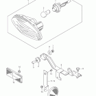 LT-A500X,Z KingQuad 500AXi 4x4 Auto Rear combination lamp (lt-a500x e28)