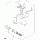 LT-Z400 QuadSport Z400 Главный тормозной цилиндр,передний