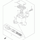 LT-A400F,Z KingQuad 400ASi 4x4 Auto Главный тормозной цилиндр,передний