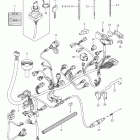 LT-A750XP KingQuad 750AXi 4x4 Auto Power Steering Wiring harness (lt-a750xpl2 e28)