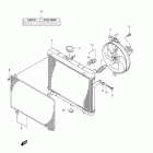 LT-A750XP KingQuad 750AXi 4x4 Auto Power Steering Radiator (lt-a750xpzl2 e28)