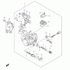 LT-F400F,Z KingQuad 400FSi Корпус Дросселя