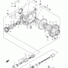 LT-A500X,Z KingQuad 500AXi Редуктор задний