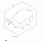 LT-F400F,Z KingQuad 400FSi Сидение