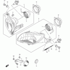 LT-F400F,Z KingQuad 400FSi Headlamp (lt-f400fl1 e28)