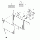 LT-A500X,Z KingQuad 500AXi Radiator (lt-a500xz l1 e33)
