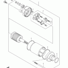 LT-F400F,Z KingQuad 400FSi Стартер электрический