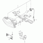 LT-F400F,Z KingQuad 400FSi Rear combination lamp (lt-f400fzl1 e28)