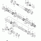 LT-A400F KingQuad 400FSi Трансмиссия 2
