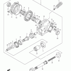 LT-F400F,Z KingQuad 400FSi Редуктор задний