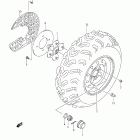 LT-A400F KingQuad 400FSi Переднее колесо
