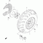LT-F400F,Z KingQuad 400FSi Переднее колесо