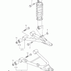 LT-F400F,Z KingQuad 400FSi Suspension arm