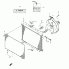 LT-A500X,Z KingQuad 500AXi Radiator (lt-a500x l1 e33)