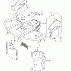 LT-A500X,Z KingQuad 500AXi Front fender (lt-a500xz l1 e33)