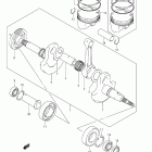 LT-F400F,Z KingQuad 400FSi Коленвал