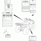 LT-F400F,Z KingQuad 400FSi Label (lt-f400fl1 e33)