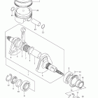 LT-A500X,Z KingQuad 500AXi Коленвал