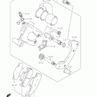 LT-F400F,Z KingQuad 400FSi Передний суппорт тормозной