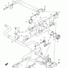 LT-A750XP,Z KingQuad 750AXi Power Steering Задняя подвеска