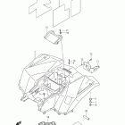 LT-A400F KingQuad 400FSi Rear fender (lt-a400f l1 e33)