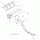 SPORTSMAN X2 550 INTL - A12TN55FA Глушитель