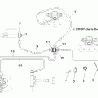 SCRAMBLER 500 4X4 - A12NG50AA Тормозные шланги