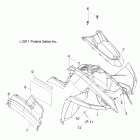 TRAIL BLAZER 330 - A12NA32AA Переднее крыло