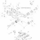 SCRAMBLER 500 4X4 INTL - A12NG50FA Подвеска задняя