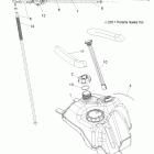 SCRAMBLER 500 4X4 - A12NG50AA Топлевная система