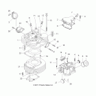 TRAIL BOSS 330 - A12EA32AA Головка и цилиндр двигателя