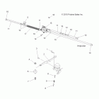 SPORTSMAN TOURING 500 HO INTL - A11DH50FX Крепление и шланги карбюратора