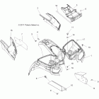 SPORTSMAN FOREST 800 - A12MH76FF Переднее  и занее крыло