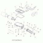 HAWKEYE 400 HO 2X4 - A11MB46FZ Воздушная система