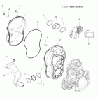 SPORTSMAN EPS 550 - A11ZX55AB/AK/AL/AT/AW/AX Крышка картера
