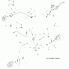 SPORTSMAN TOURING EPS 850 - A11DX85AF/AG/AZ Тормозные шланги