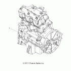 SPORTSMAN TOURING EPS 850 - A12DN8EAF/EAH/EAR Двигатель