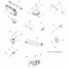 SPORTSMAN TOURING EPS 850 - A12DN8EAF/EAH/EAR Electrical, switches, sensors, ecu and control modules