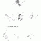SCRAMBLER 500 4X4 - A12NG50AA Выключатели и датчики и управляющие модули