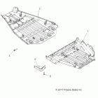 SPORTSMAN X2 550 INTL - A12TN55FA Body, skid plates