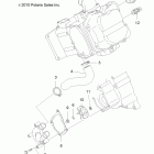 SCRAMBLER 500 4X4 INTL - A12NG50FA Водяной насос