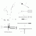 SPORTSMAN TOURING EPS 850 - A11DX85AF/AG/AZ Body, mirrors and handwarmers