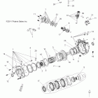 SPORTSMAN FOREST TRACTOR 500 EFI - A11MN50ET Передний редуктор