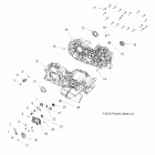 SPORTSMAN TOURING 500 HO INTL - A11DH50FX Картер КПП