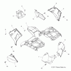 SPORTSMAN X2 550 INTL - A12TN55FA Переднее крыло