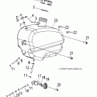 SPORTSMAN 90 - A12FA09AA Топливный бак